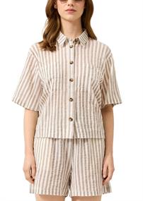 Bluse braun|beige