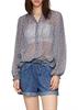 Bluse grau