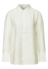 Bluse im Relaxed Fit off white