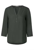 Bluse im Tunikastyle easy khaki