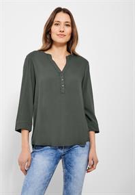 Bluse im Tunikastyle easy khaki