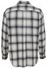 Bluse in kariertem Flanell heather grey check