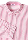 Bluse in Seersucker Qualität beetroot pink