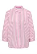Bluse in Seersucker Qualität beetroot pink