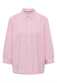 Bluse in Seersucker Qualität beetroot pink