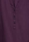 Bluse in Unifarbe beloved berry
