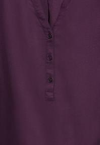 Bluse in Unifarbe beloved berry