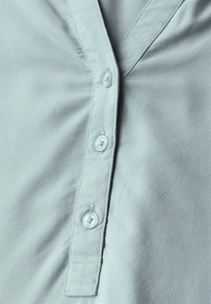 Bluse in Unifarbe cool salvia green