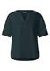 Bluse in Unifarbe hunter green