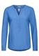 Bluse in Unifarbe marina blue