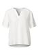 Bluse in Unifarbe off white