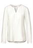 Bluse in Unifarbe off white
