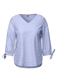 Bluse mit 3/4 Ärmel blouse blue
