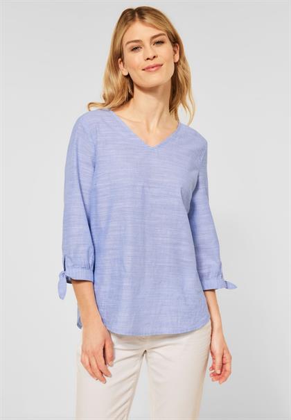 Bluse mit 3/4 Ärmel blouse blue