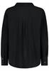 Bluse mit abgerundetem Saum black