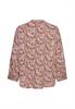 Bluse mit Allover-Print aop