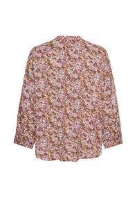 Bluse mit Allover-Print aop