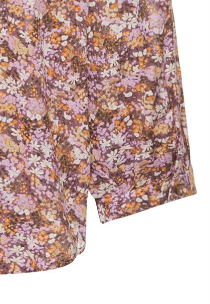 Bluse mit Allover-Print aop