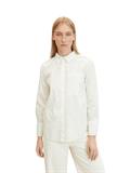 Bluse mit aufgesetzter Brusttasche whisper white