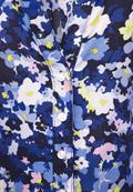 Bluse mit Blumen Muster grand blue