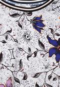 Bluse mit Blumen Print vanilla white