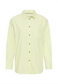 Bluse mit Brusttasche lime green