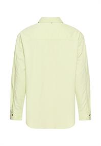 Bluse mit Brusttasche lime green