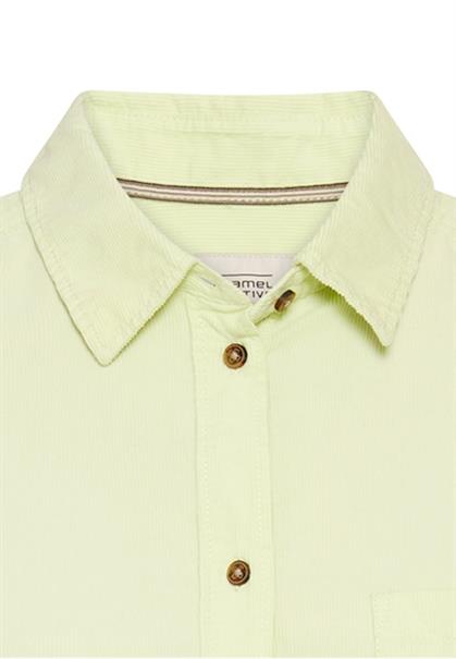 Bluse mit Brusttasche lime green