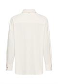 Bluse mit Brusttasche milk white