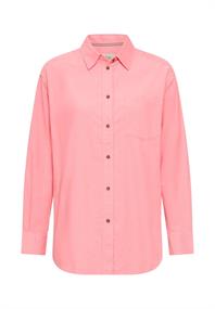 Bluse mit Brusttasche winter berry
