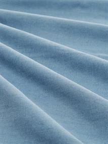 Bluse mit Brusttaschen clean mid stone blue denim