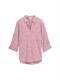 Bluse mit Brusttaschen dark pink