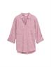 Bluse mit Brusttaschen dark pink