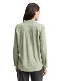 Bluse mit Brusttaschen deep ivy green