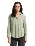 Bluse mit Brusttaschen deep ivy green