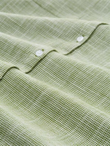 Bluse mit Brusttaschen deep ivy green