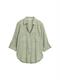 Bluse mit Brusttaschen deep ivy green