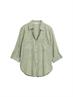Bluse mit Brusttaschen deep ivy green