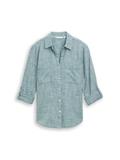 Bluse mit Brusttaschen deep meadow green