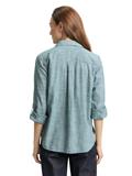 Bluse mit Brusttaschen deep meadow green