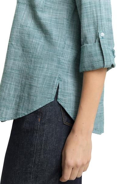 Bluse mit Brusttaschen deep meadow green
