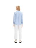 Bluse mit Brusttaschen dreamy blue