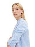 Bluse mit Brusttaschen dreamy blue
