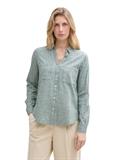 Bluse mit Brusttaschen explorer green