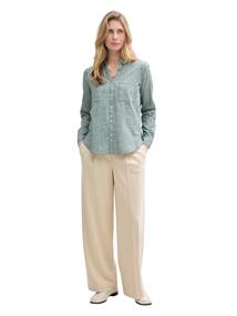 Bluse mit Brusttaschen explorer green