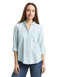 Bluse mit Brusttaschen new blue haze