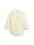 Bluse mit Brusttaschen soft lemon