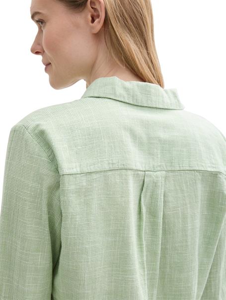 Bluse mit Brusttaschen true green