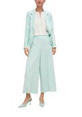 Bluse mit Crêpestruktur weiß