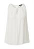 Bluse mit Crêpestruktur weiß